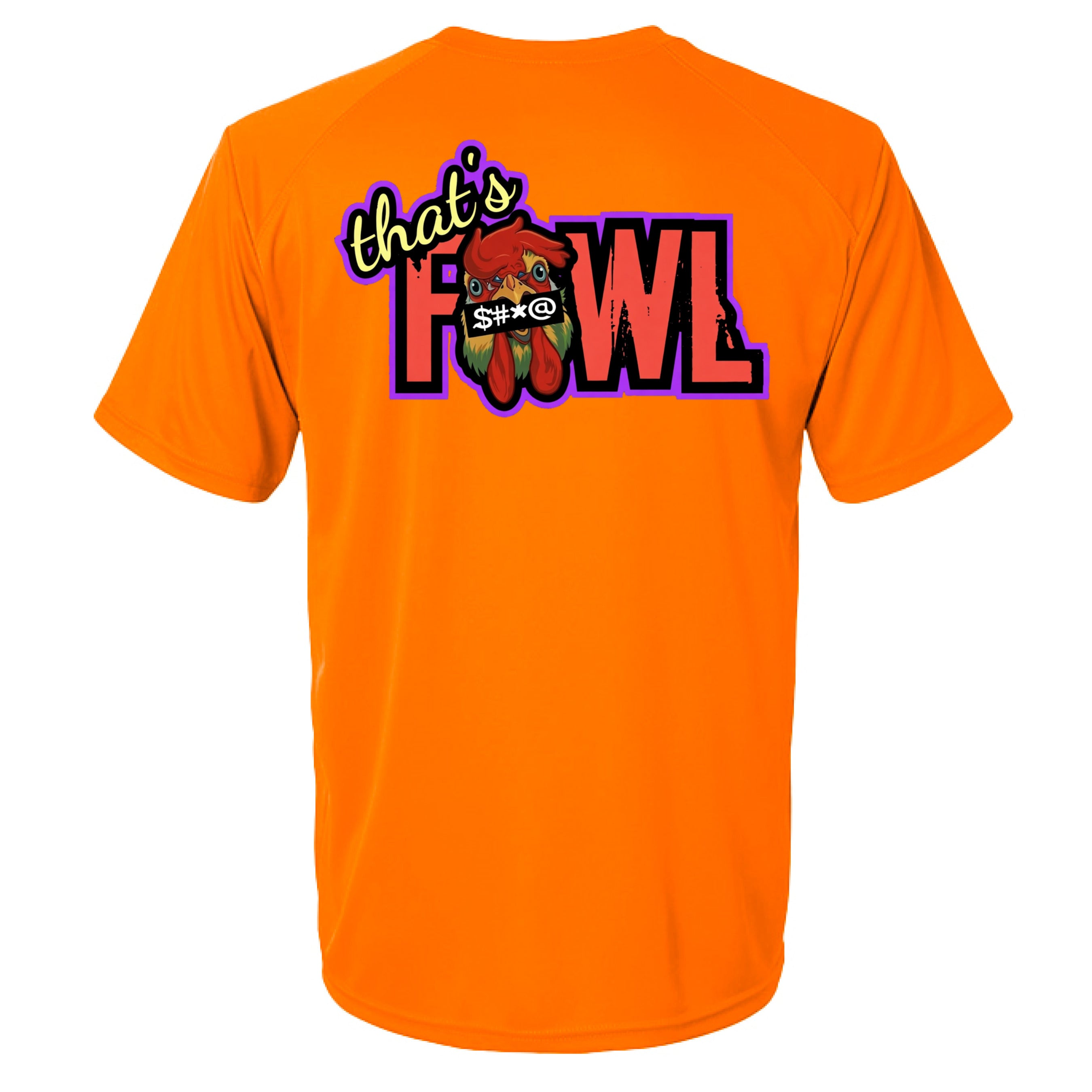 Neon Orange - BACK