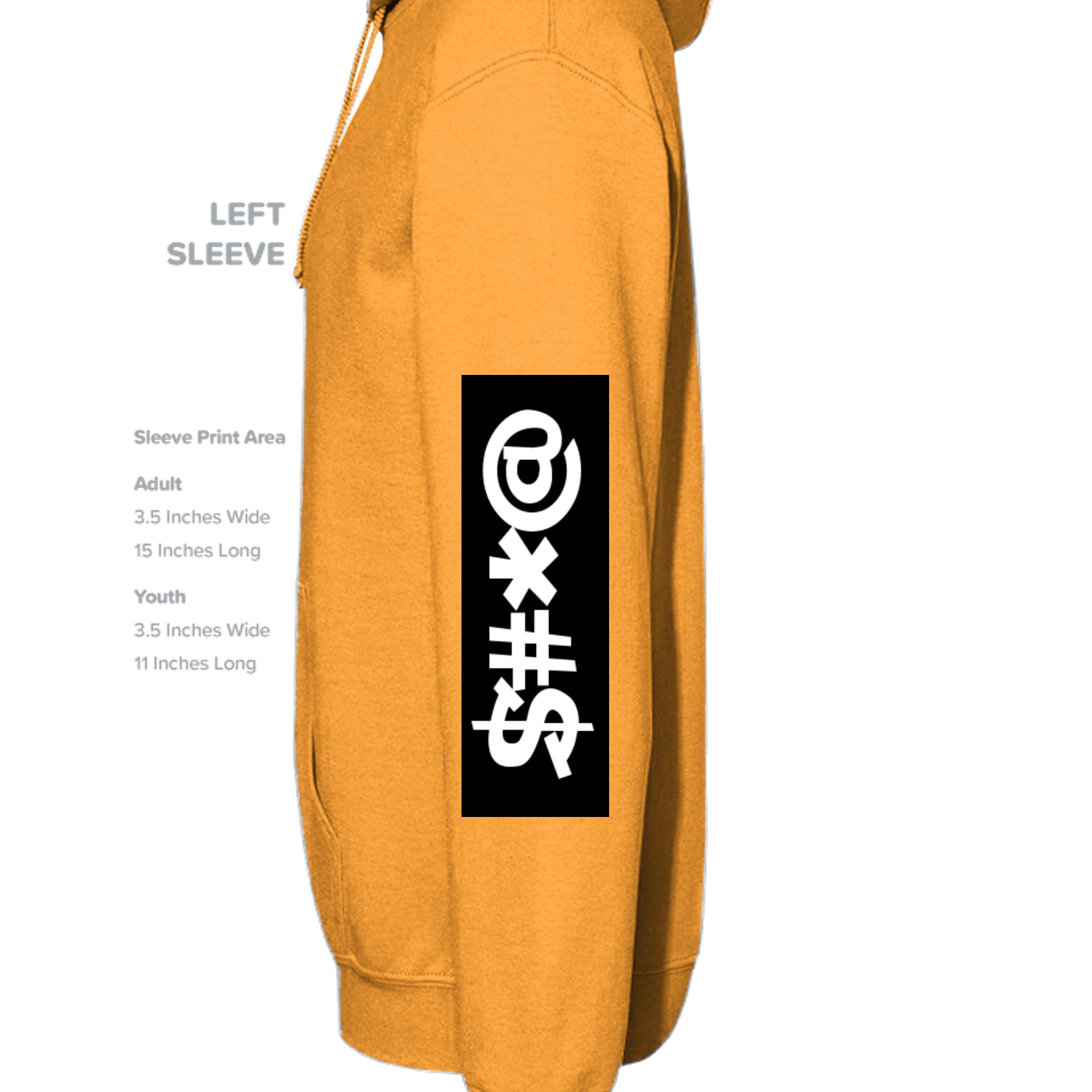 TANGERINE - SF500 - SLEEVE_LEFT